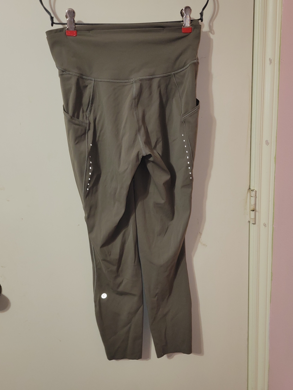 lululemon athletica Olive High-Rise Leggings with Side Pockets